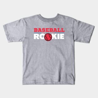 Baseball rookie Kids T-Shirt